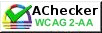 AChecker banner