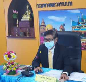 นายวิศว์ รัตนโชติ วิศวกรใหญ่กรมทางหลวงชนบท (ด้านบำรุงรักษาทางและสะพาน)